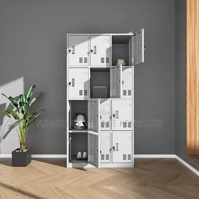 Office Cabinets: 12-doors Office Locker Cabinet
