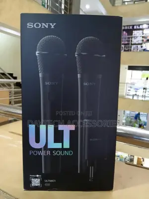 Sony Ult Mic 1 Wireless Microphone Set - Black
