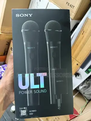 Sony Ult Mic 1 Wireless Microphone Set - Black