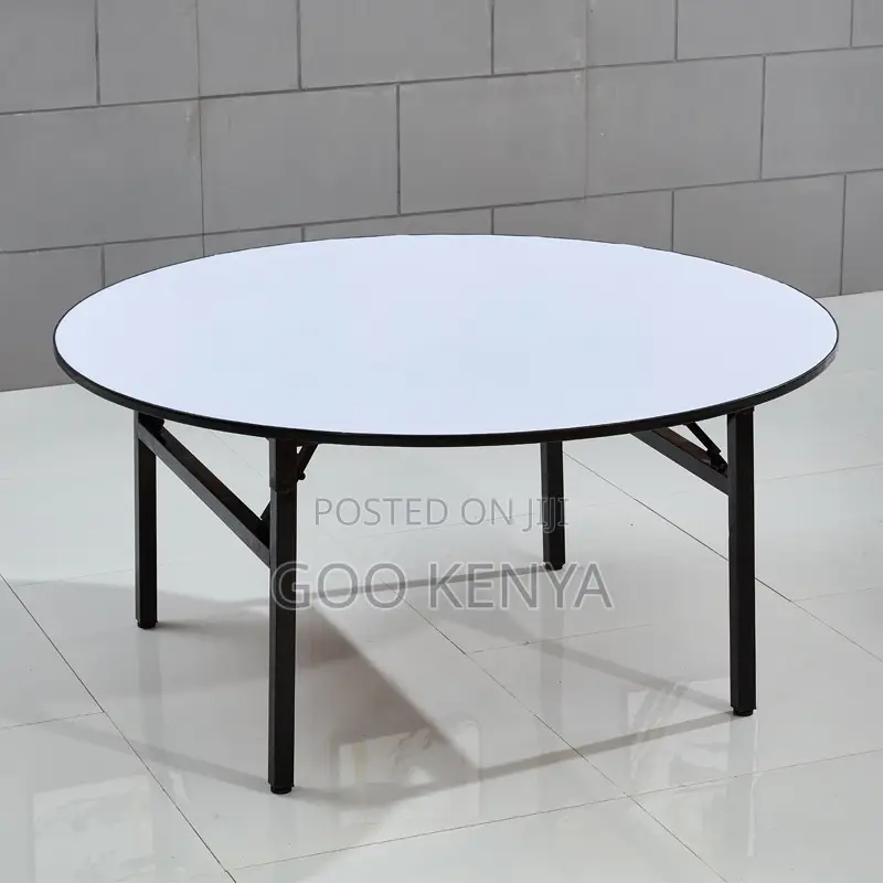 Home Table; Space-saving Foldable Wooden Dining Table