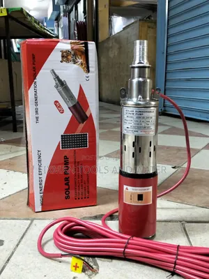 High Pressure Solar Water Pump 250 Watts 50m 24 v Stainless Steel