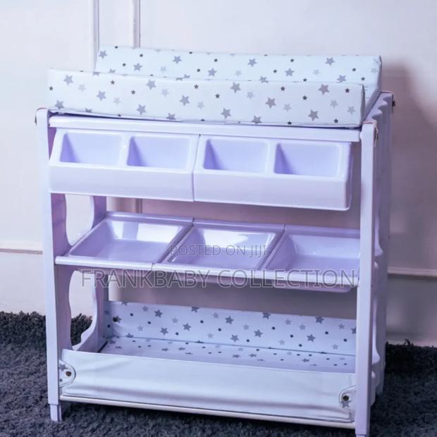 Multi-Storage Diaper Baby Changing Station.