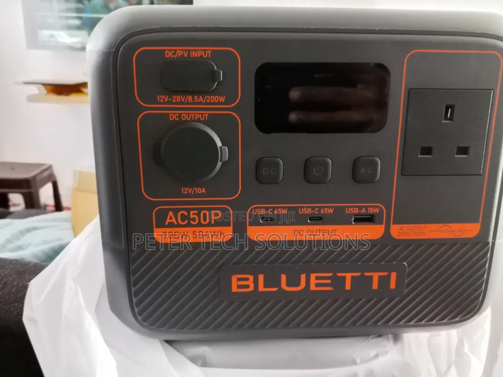 Bluetti Ac50p 700w 504wh Portable Power Station