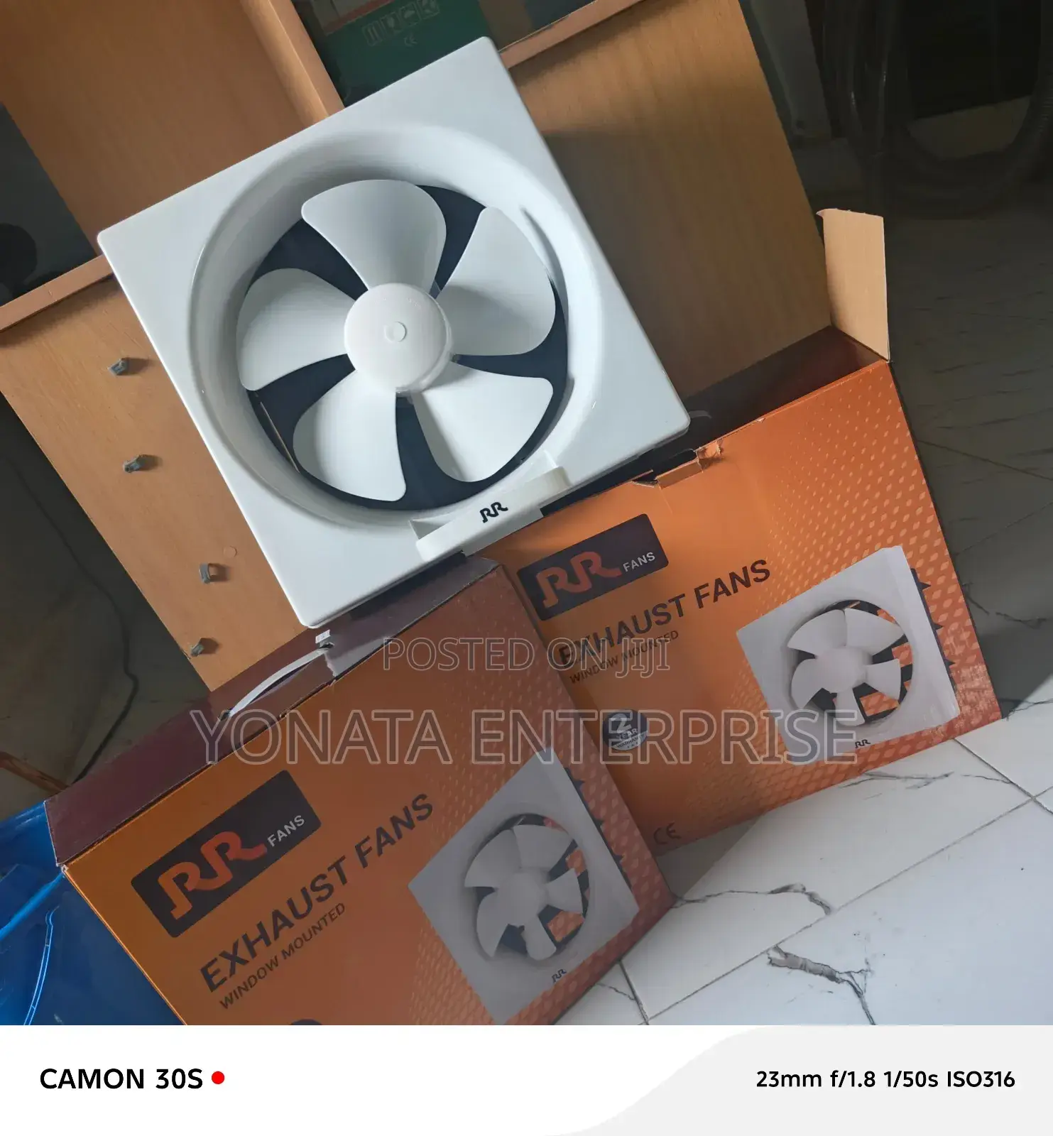 Rr Brand New Extract Fan 6"