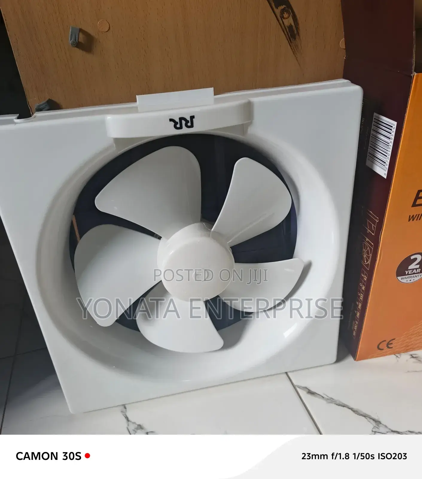 Rr Brand New Extract Fan 6"