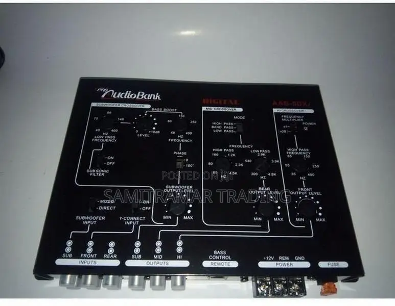 Aab-5dxi Audio Bank 5-Way Active Cross Over