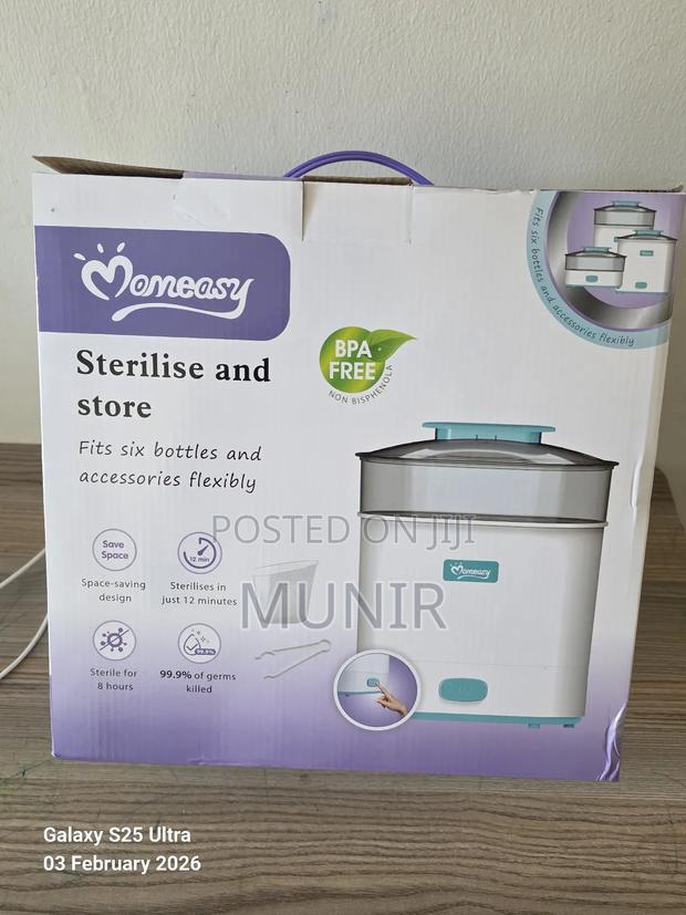 Momeasy Electric Steam Sterilizer.