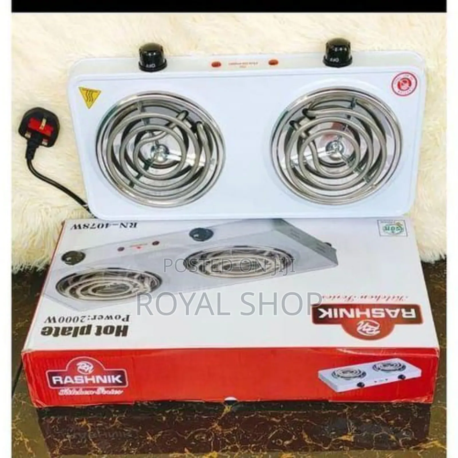 Rashnik Double Coil Hotplate