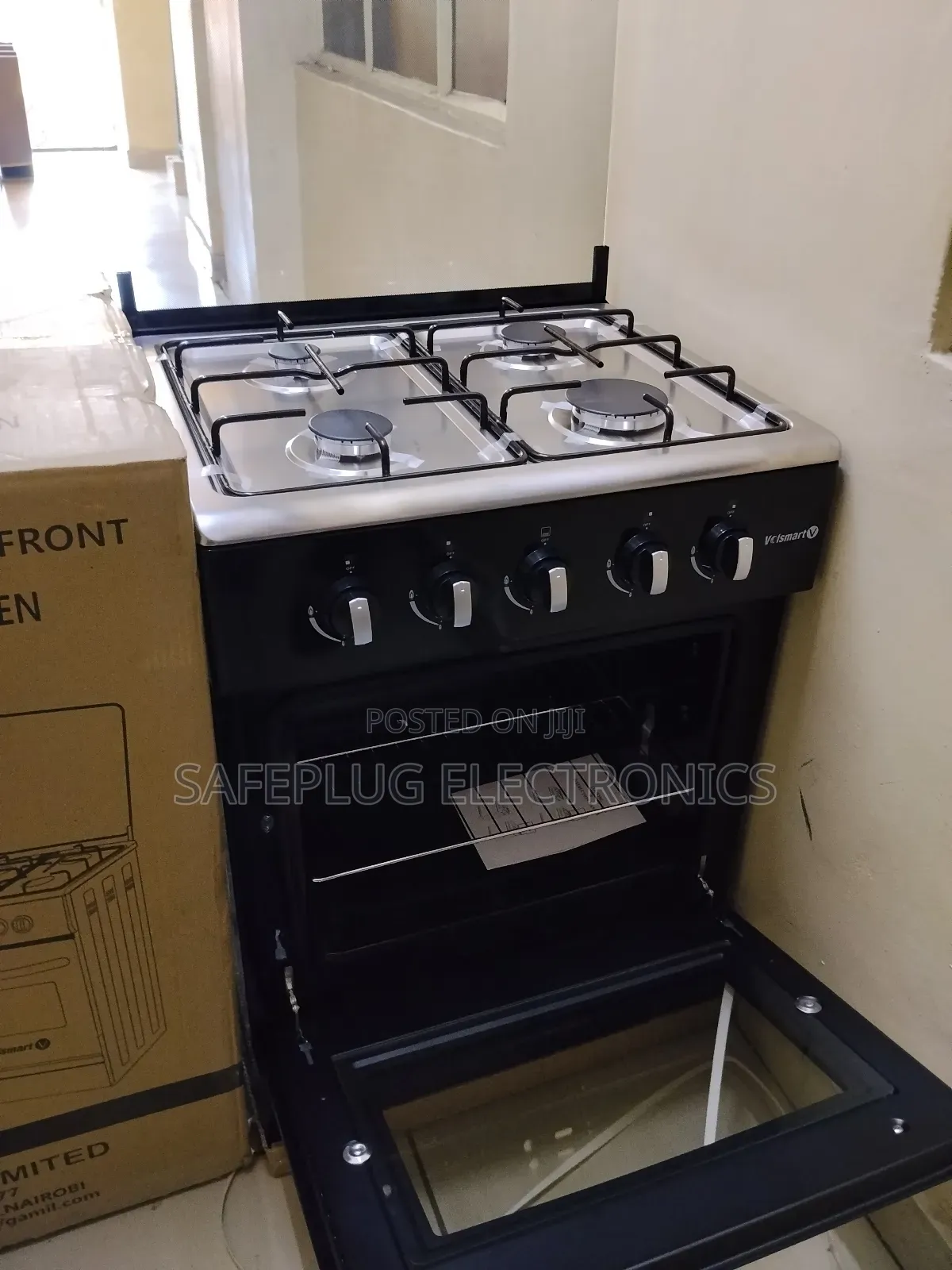 Volsmart 6-Burner Jet Gas Cooker 60x60 - Super Fast Cooking - Hurry!