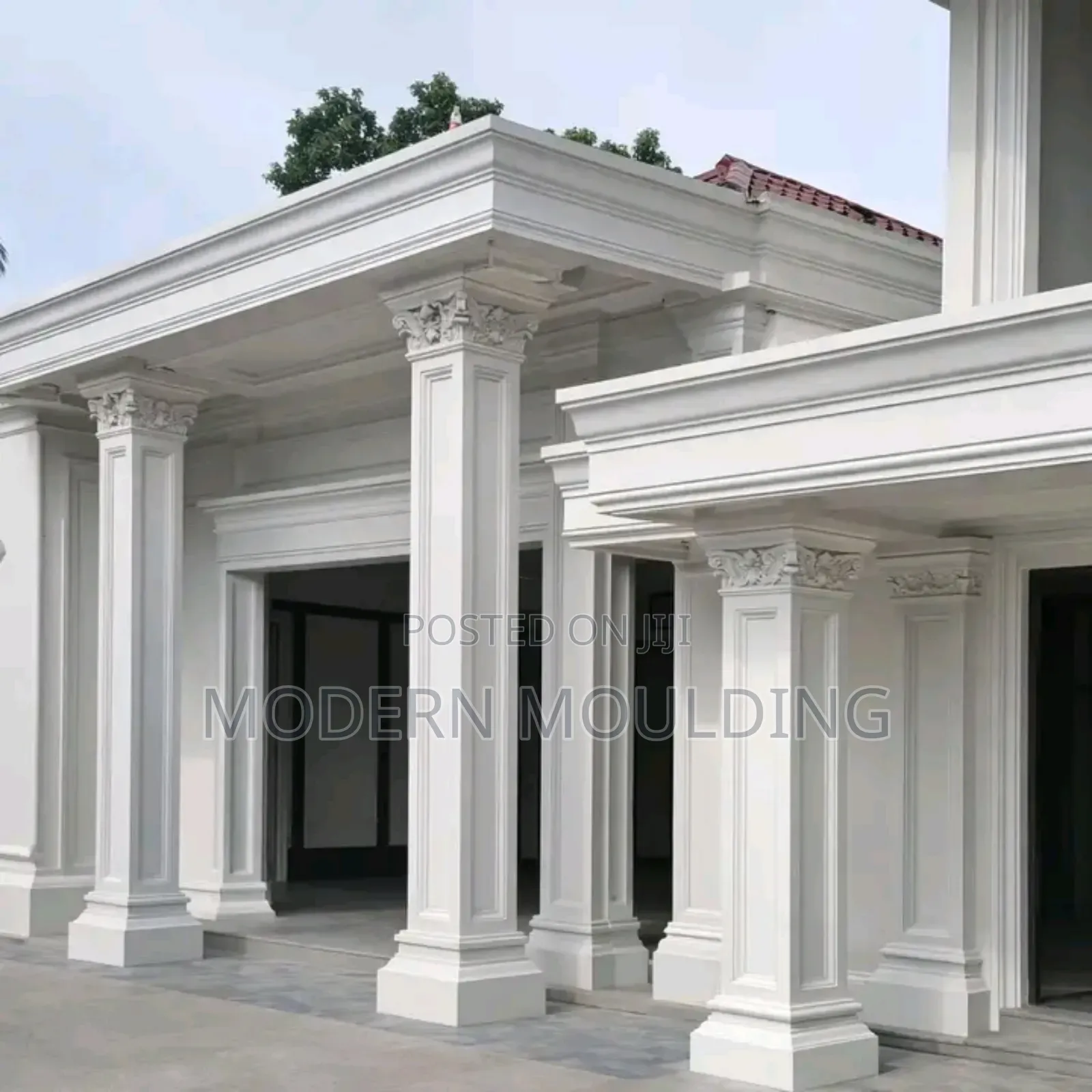 Flat Roof Moulding Design