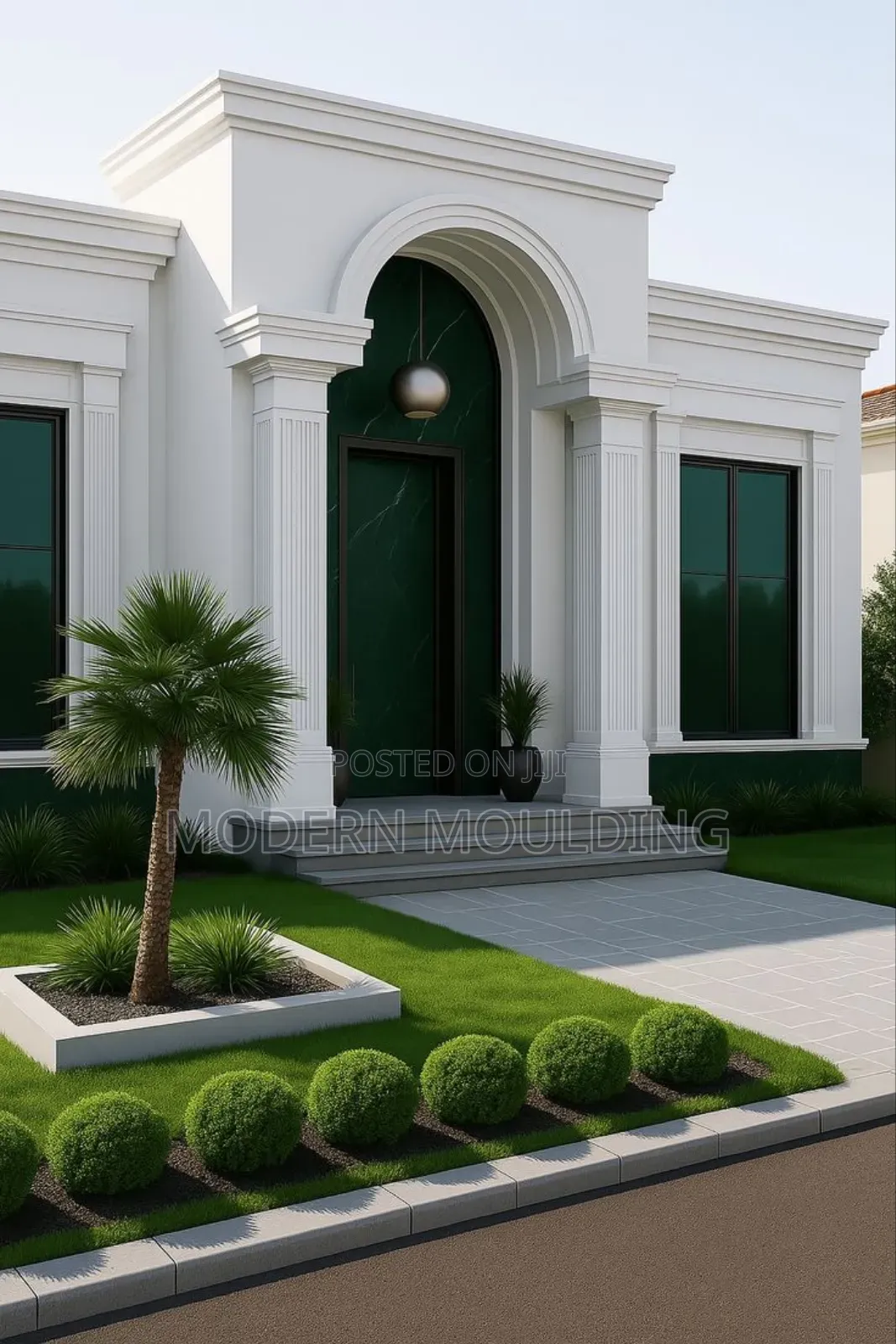 Flat Roof Moulding Design