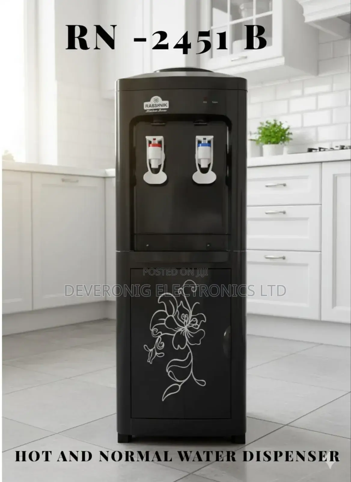 Restocked Rashnik Hot Normal Water Dispenser