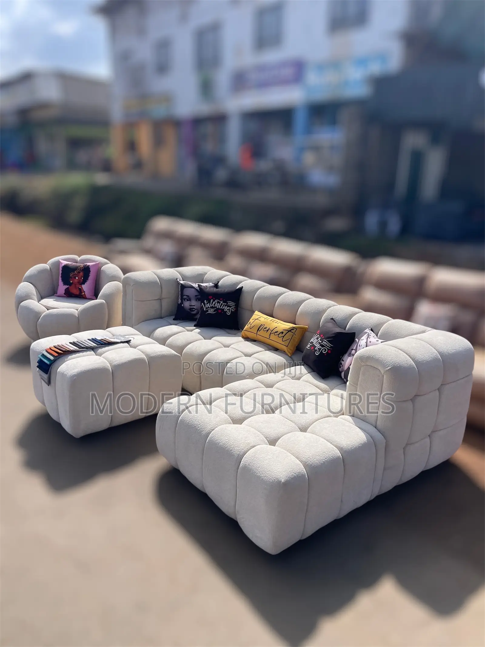 Stylish Bubble L Sofa/ L Shaped Sofa/ L Sofa