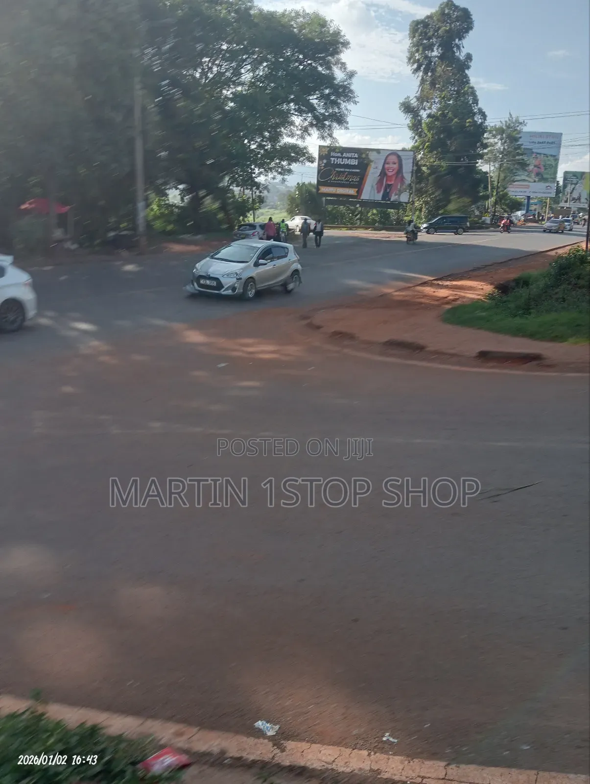 50*100 Plot on Sale Nyeri Nairobi Highway