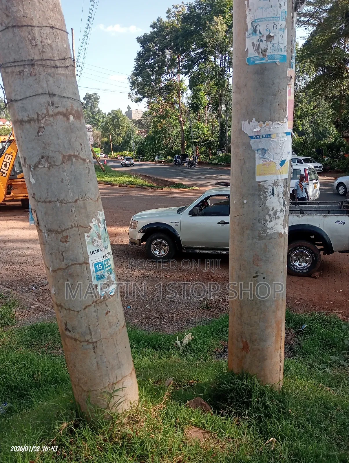 50*100 Plot on Sale Nyeri Nairobi Highway