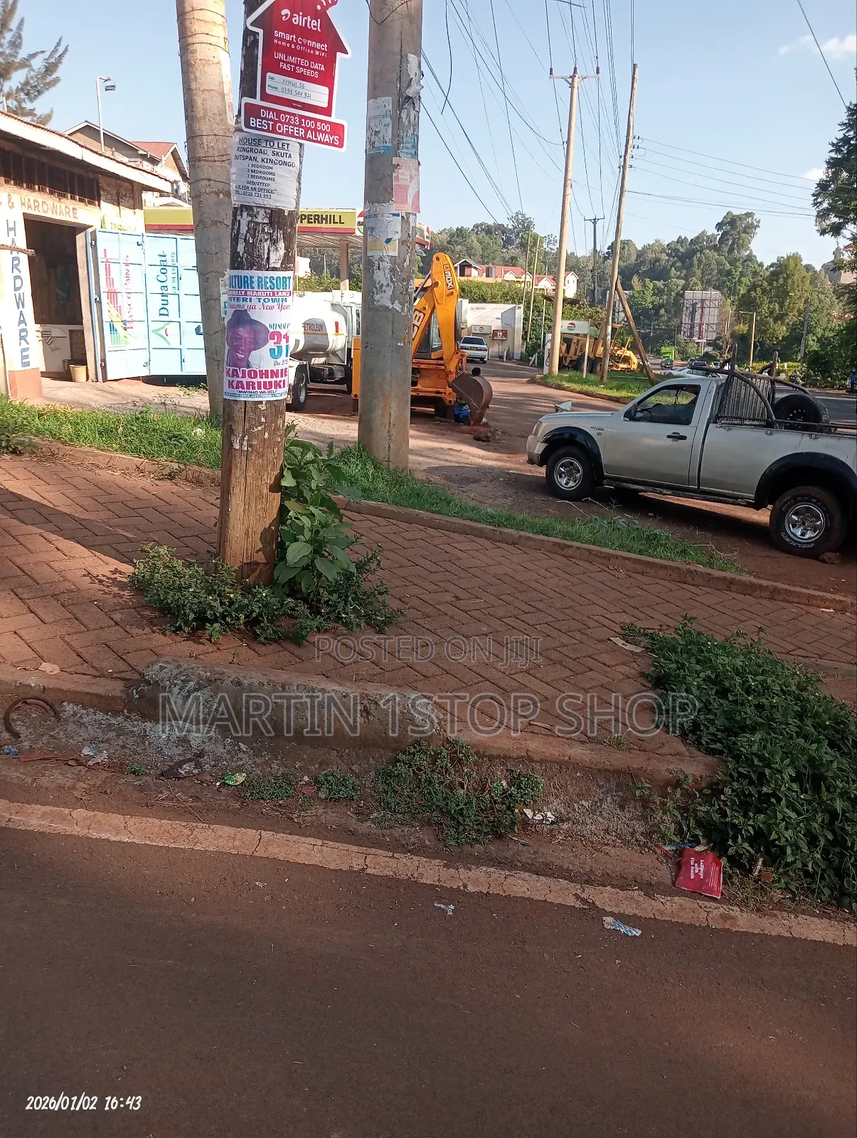 50*100 Plot on Sale Nyeri Nairobi Highway