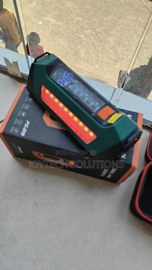 Jump Starter+ Inflator+ Power Bank + Emergency Light