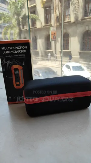 Jump Starter+ Inflator+ Power Bank + Emergency Light