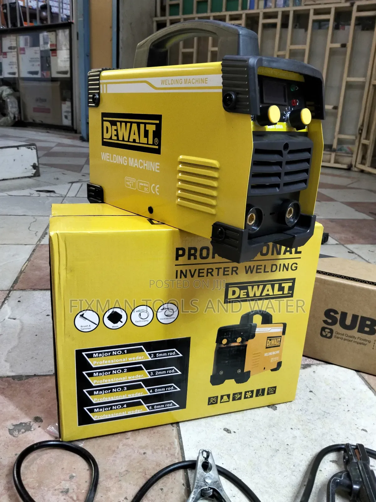 Deep Welding Dewalt Welding Machine 500 Amps Set With Free Rods