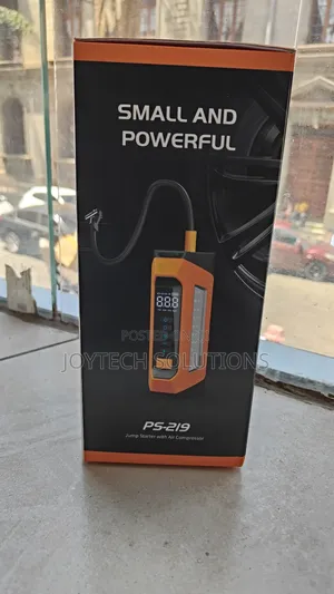 Powerful Car Jump Starter and Air Compressor With Sos Light