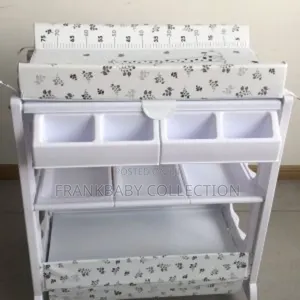 Multi-Storage Diaper Baby Changing Station.