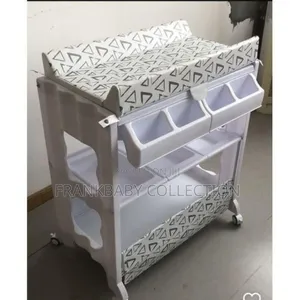 Multi-Storage Diaper Baby Changing Station.