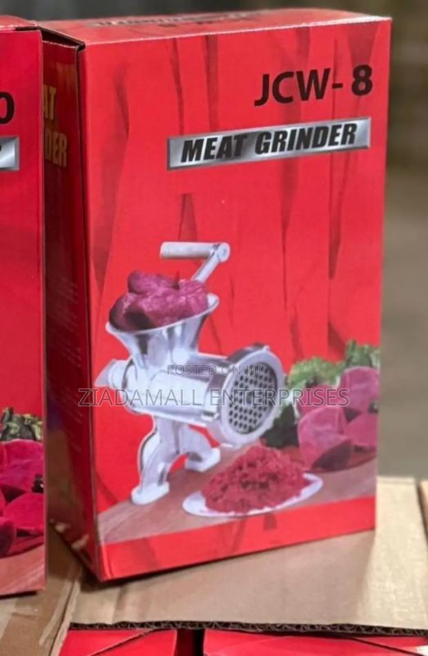 Heavy-Duty Manual Meat Grinder – Size 8 - main view