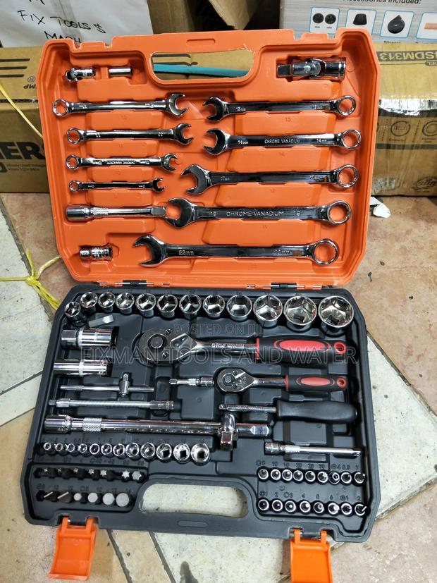 Chrome Vanadium Socket Wrench Set 82 Pcs - main view