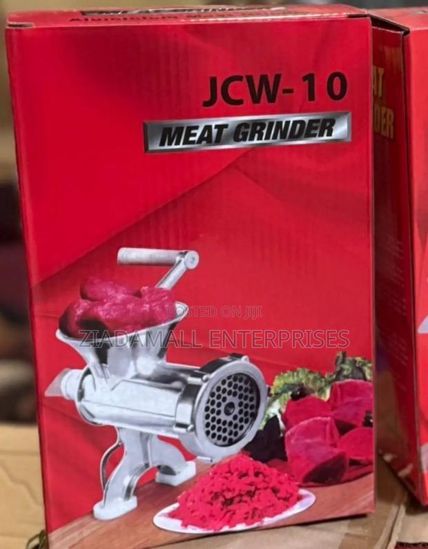 Heavy-Duty Manual Meat Grinder – Size 10 - main view