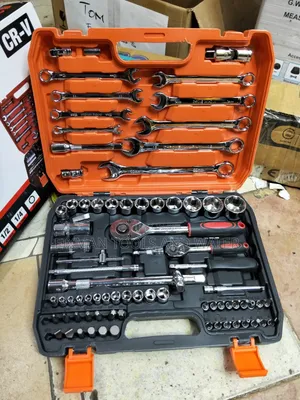 Mechanical Chrome Socket Spanner Set 82pcs