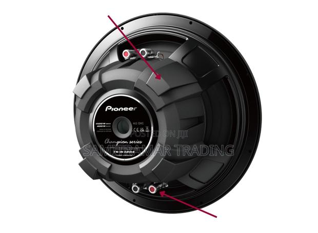 Ts-W32d4 Pioneer 12" Single Voice Coil 4 Ohm Component Subwoofer 1500w