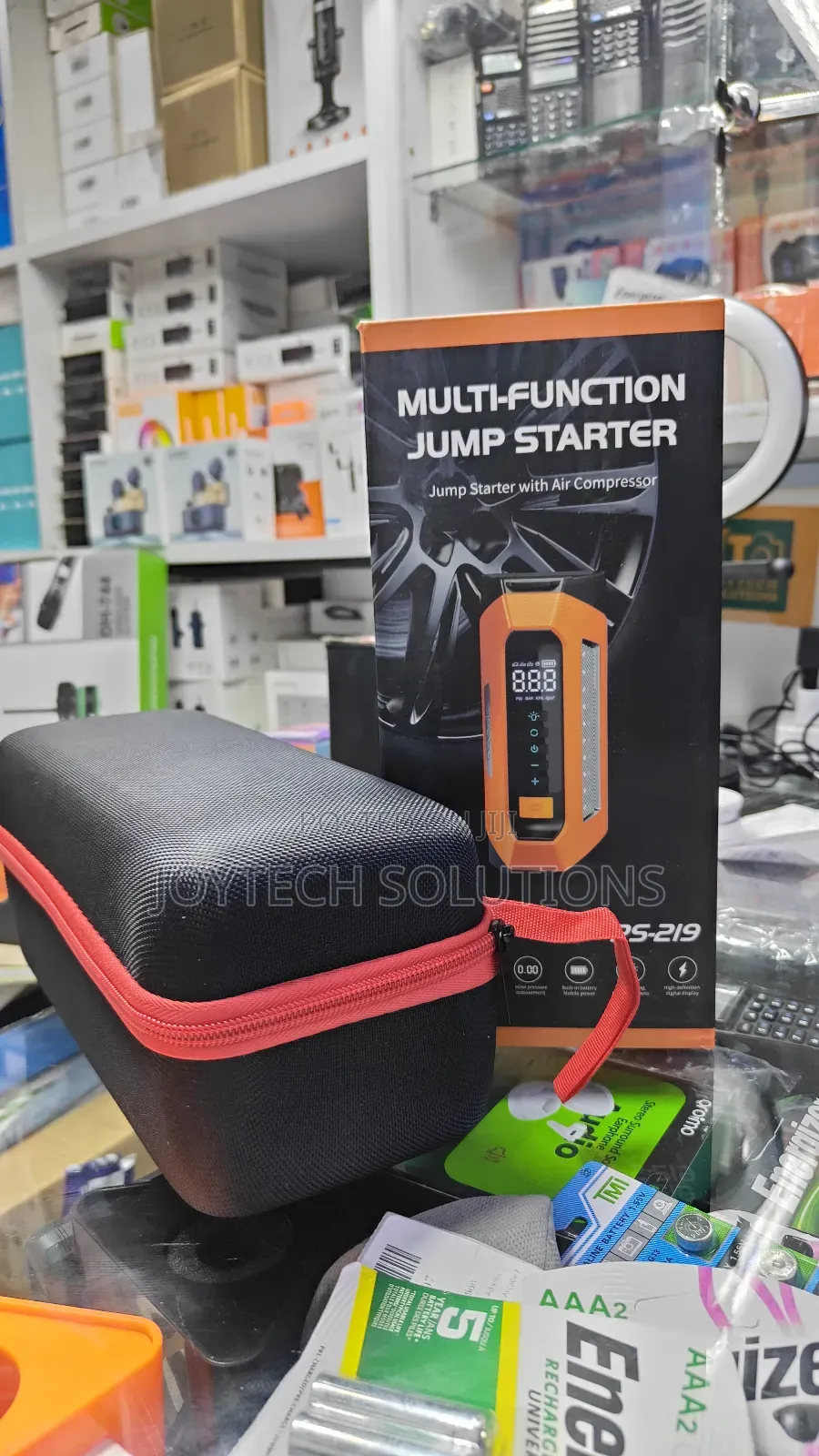 Digital Car and Motorcycle Jumpstarter +Inflator
