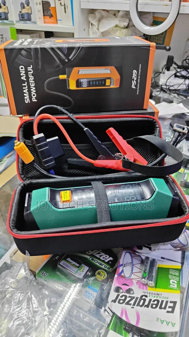Motor Vehicle/Cycle Jump Starter With Air Compressor - main view