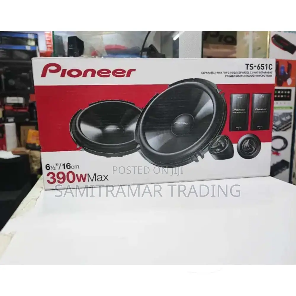 Ts-651c Pioneer 16.5cm 2-Way Component Speaker System (390w)