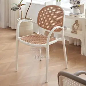 Home Modern Rattan Plastic Chair