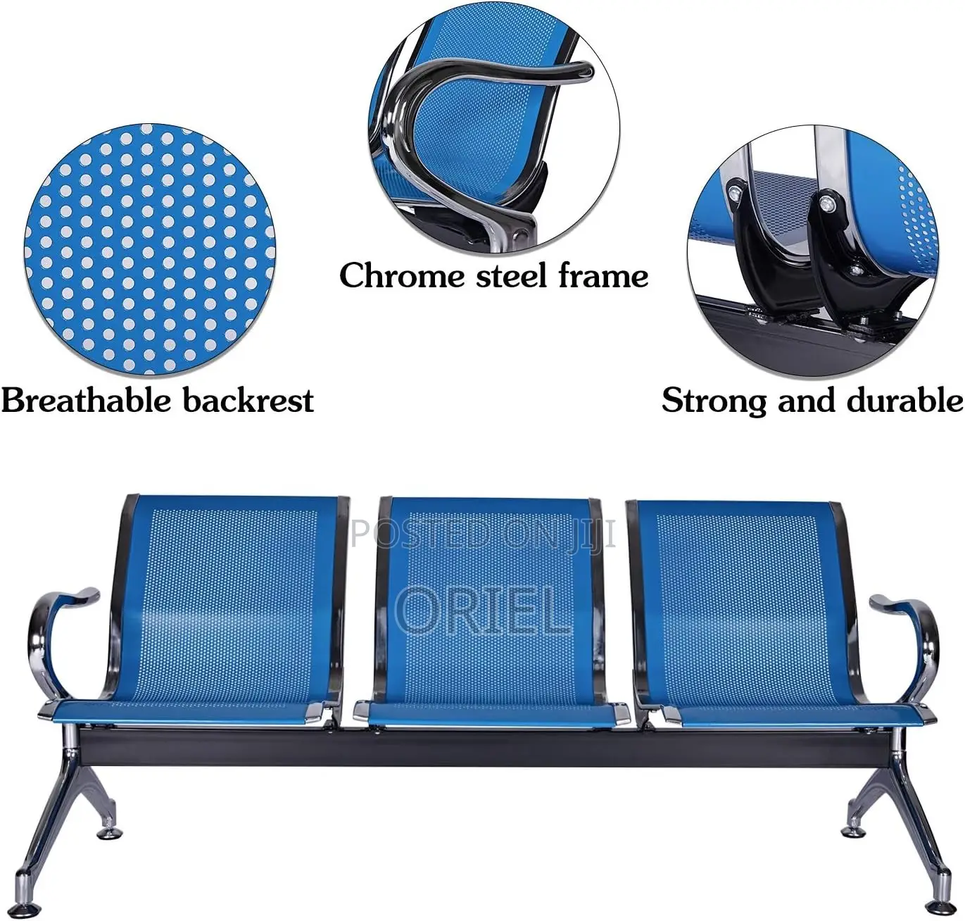 3-Seater Reception Seating Unit