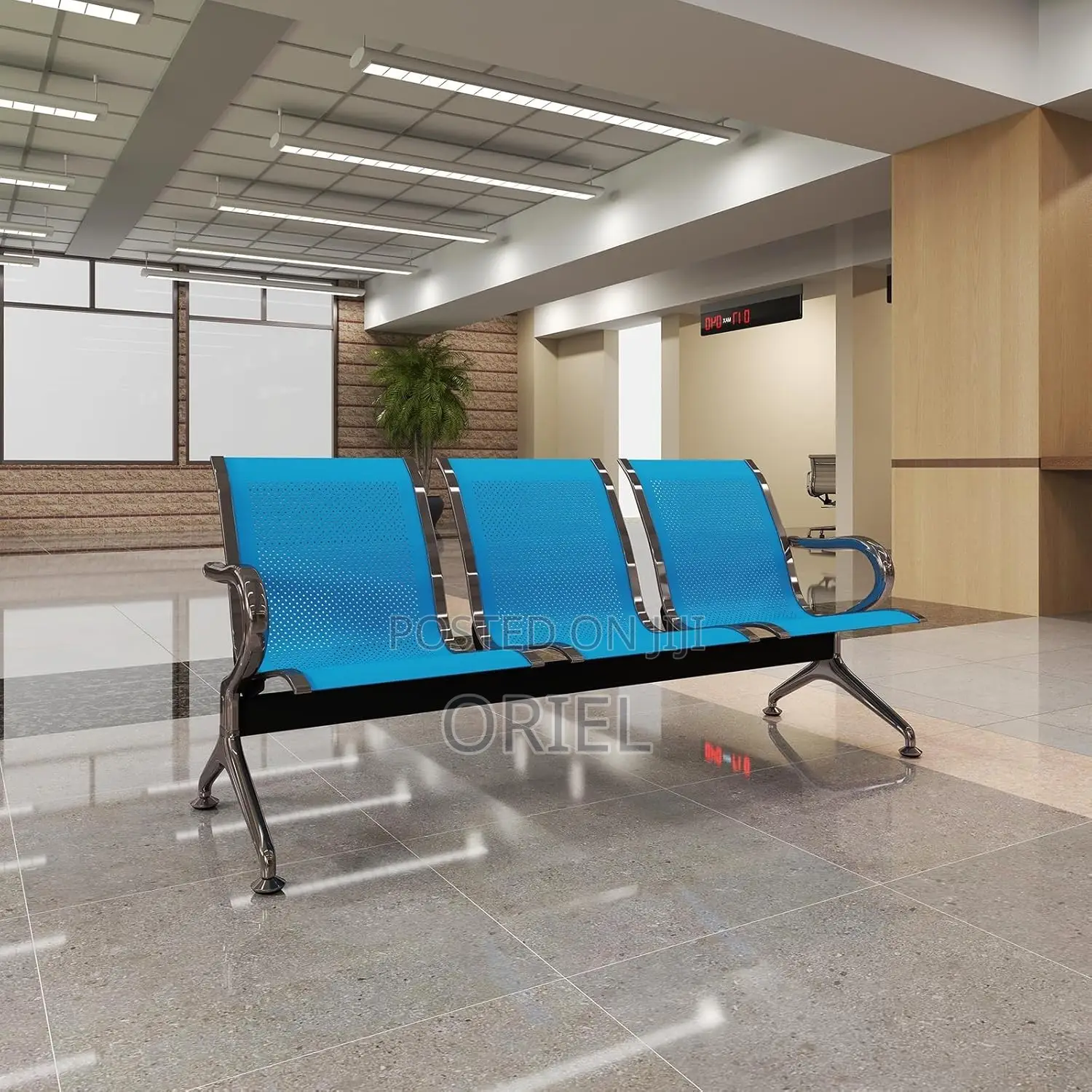 3-Seater Reception Seating Unit