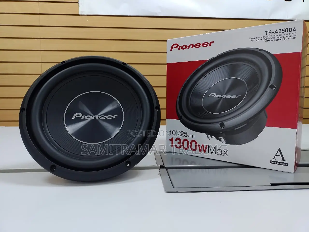 Ts-A250d4 Pioneer 10" 4ohm DVC Sub Woofer 1300w Max