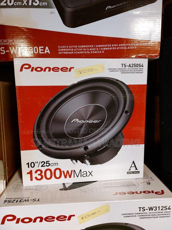 Ts-A250s4 Pioneer 10" 4ohm SVC Sub Woofer 1300s