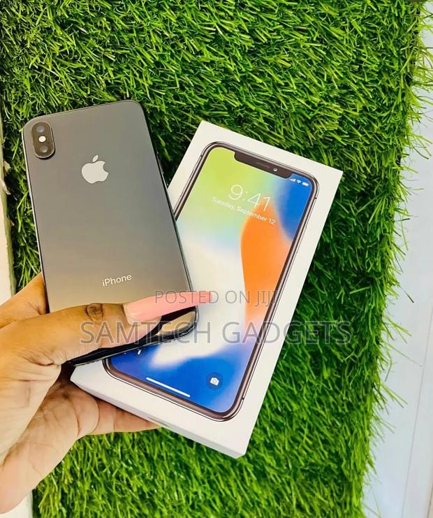 Apple iPhone X 64 GB Gray - thumbnail 3