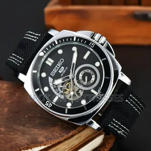 Seiko 5 Sports Automatic Watch With Functional Chronograph.