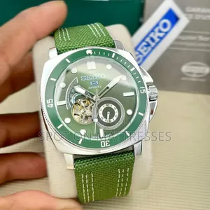 Seiko 5 Sports Automatic Watch With Functional Chronograph.
