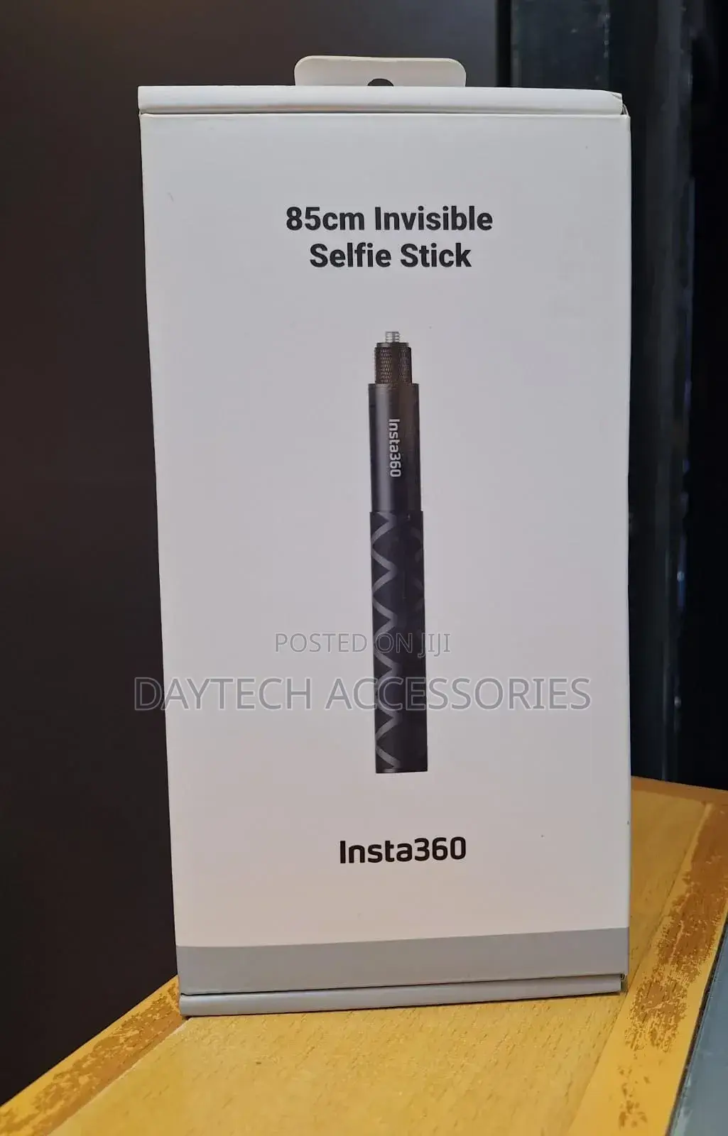 This Is an Insta360 85cm Invisible Selfie Stick.