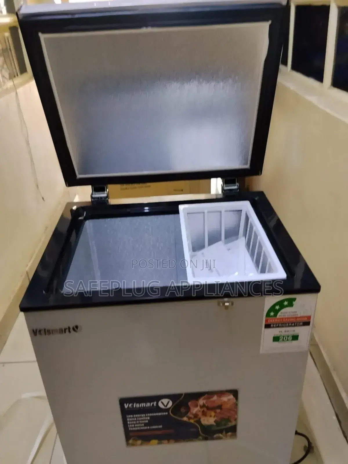 Volsmart 110 L Deep Freezer With Adjustable Thermostat