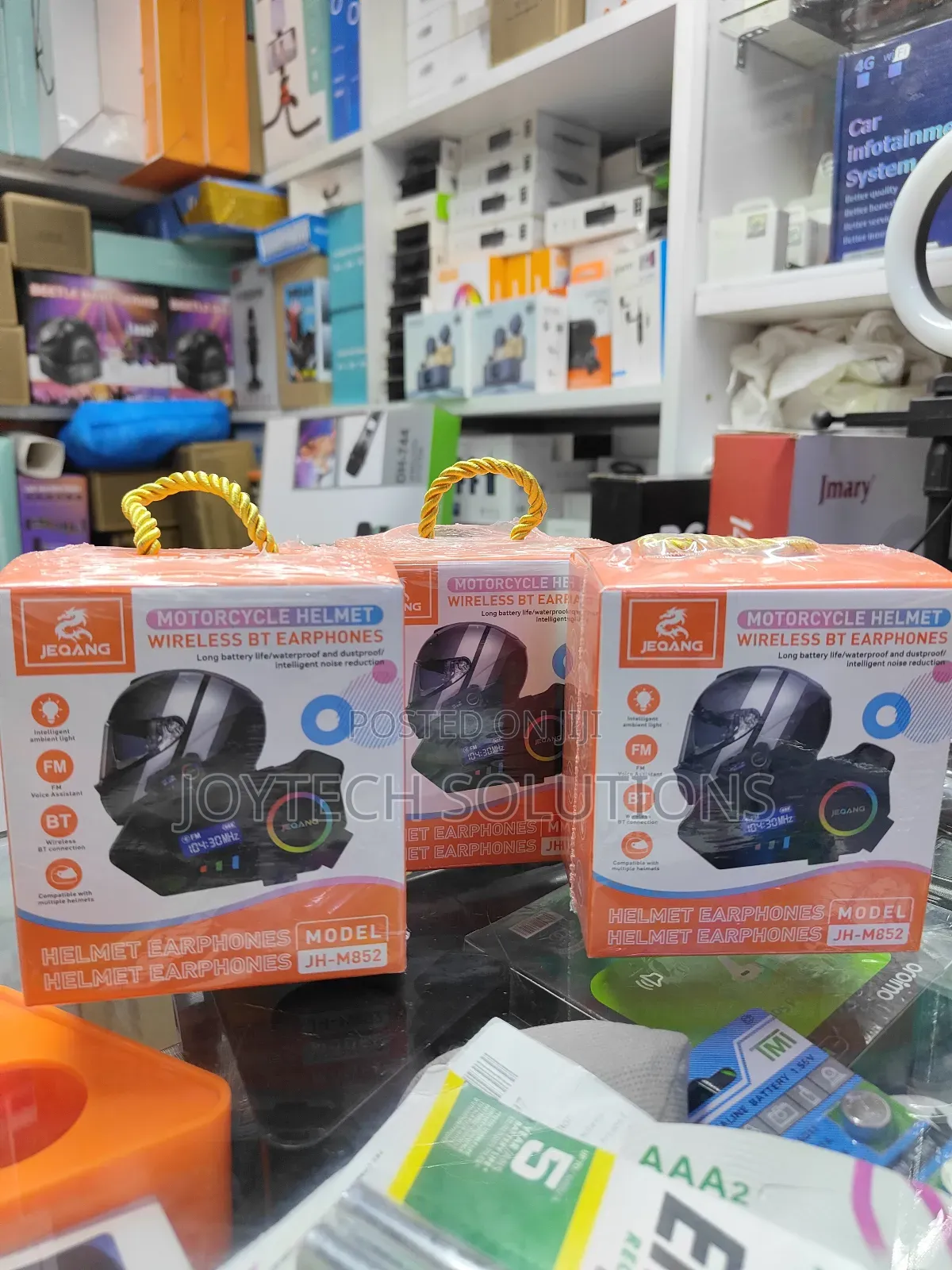 Motorcycle Helmet Wireless Bt Earphones
