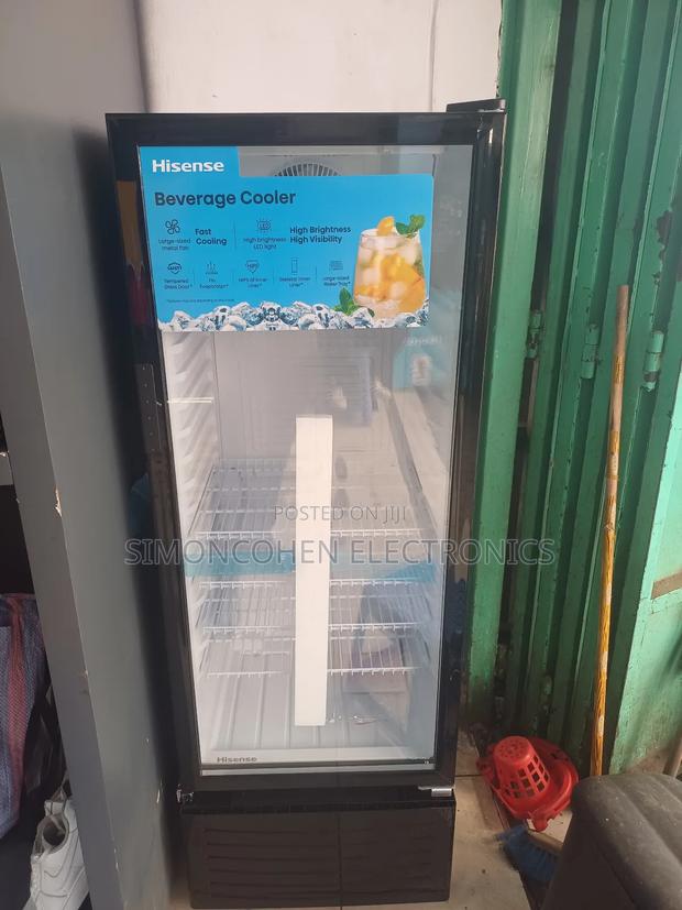 Hisense Showcase 192 Liters Glass Door Refrigerator With Lock - thumbnail 2
