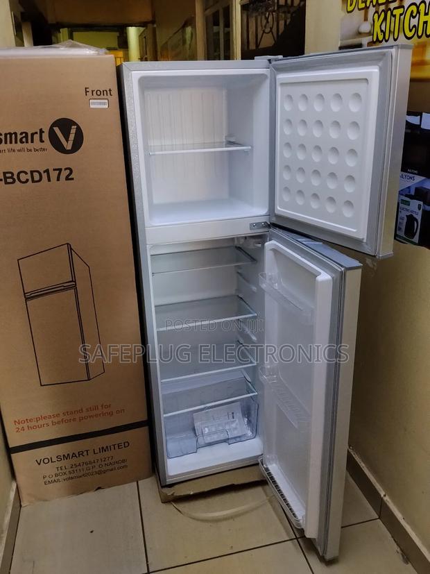 Double Door Fridge Volsmart 172l Silver Fridge - Double Door |