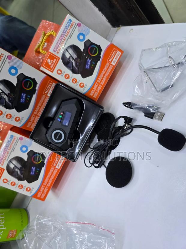 Intelligent Helmet Motorcycle Wireless Earphones ( Noise Cancelling) - thumbnail 2
