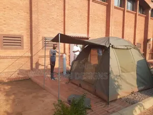 2 - 3 Man Wanderer Camping Bell Tent With Extended Front Awning
