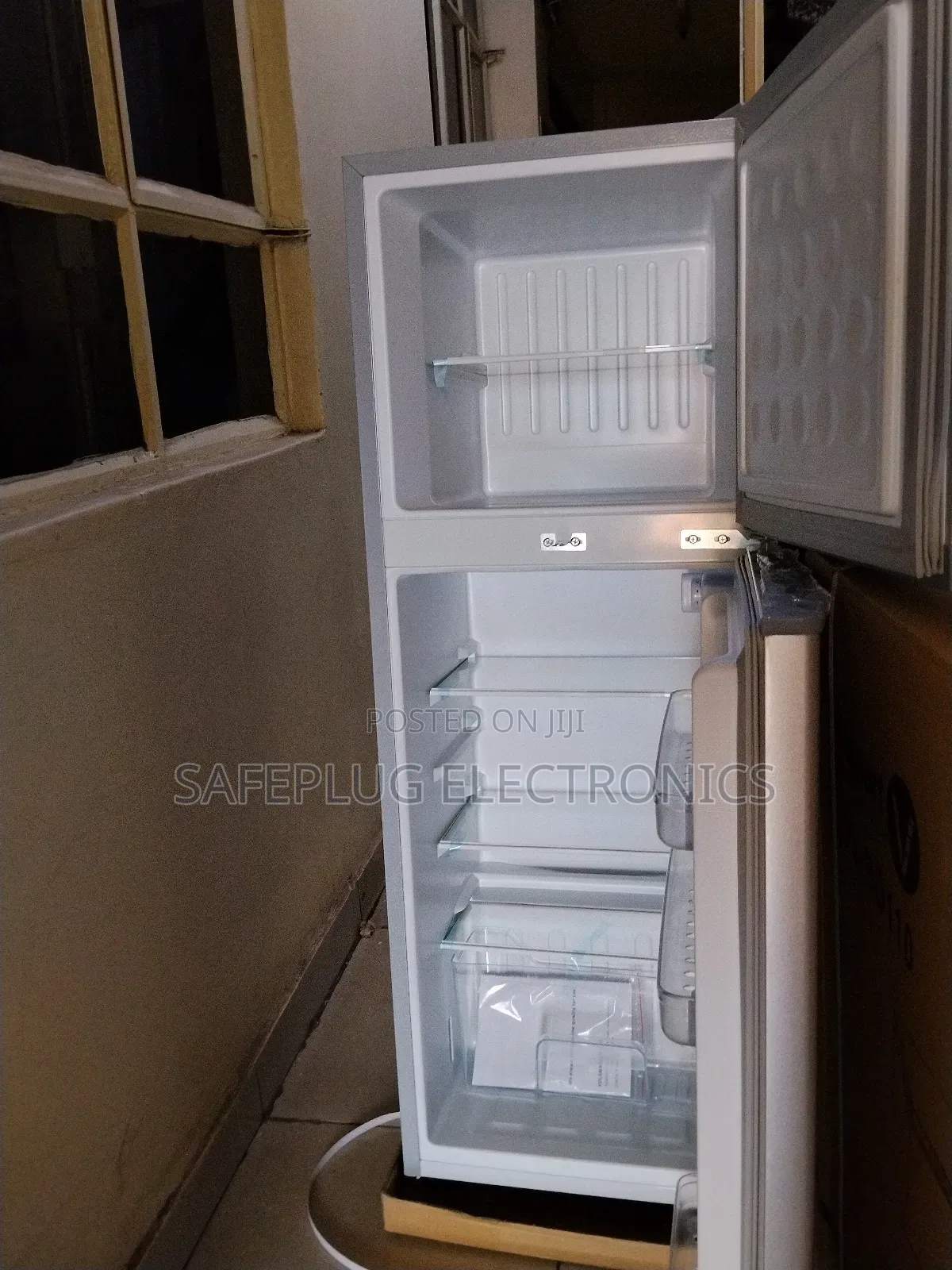 138 L Fridge -Volsmart 138l Fridge - Double Door Silver |